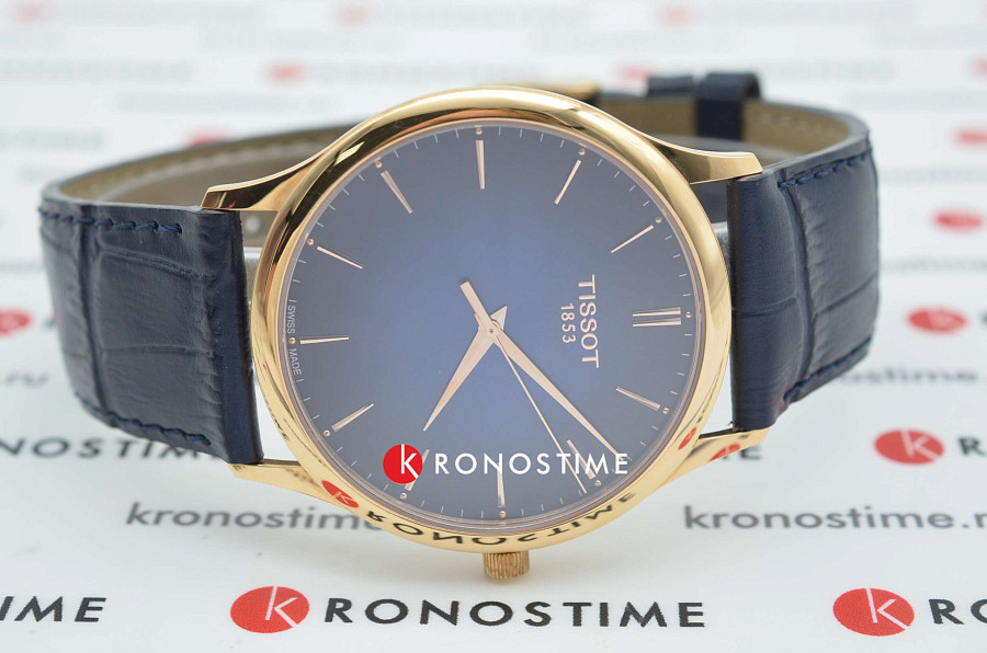Часы Tissot Excellence 18K Gold T926.410.76.041.00 — кожаный, мужские