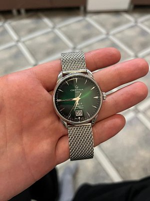 Фото покупателя: Швейцарские механические наручные часы Certina DS-1 Big Date Powermatic 80 C029.426.11.091.60