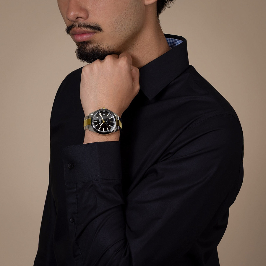 Часы Rado Hyperchrome R32280153 — мужские, нержавеющая сталь с pvd-покрытием