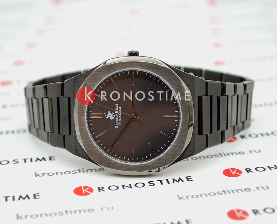 Часы Beverly Hills Polo Club BP3024X.650 — кварцевые, сталь металл