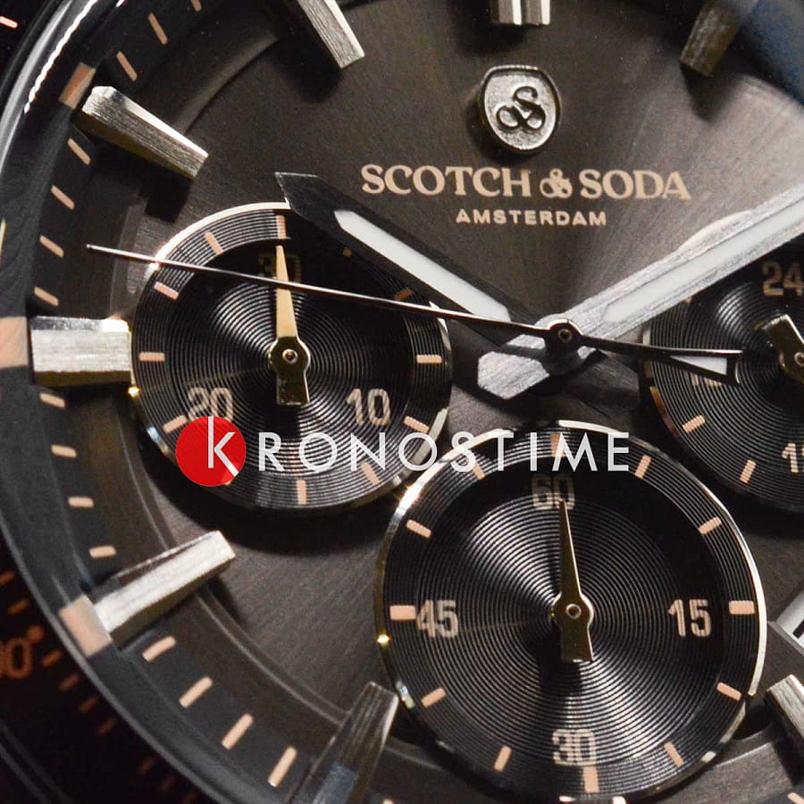 Часы Scotch&Soda SSM.103A — мужские, силикон