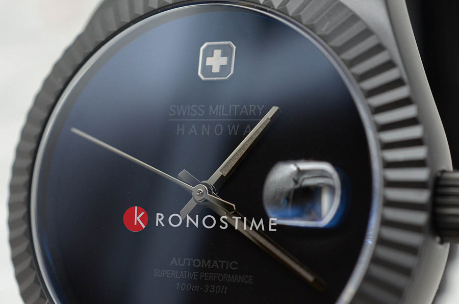 Часы Swiss Military Hanowa Dark Night SMWGL0005530 — нержавеющая сталь с ip-покрытием, мужские