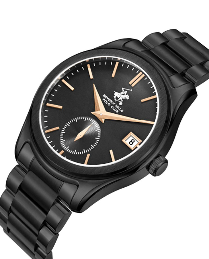 Часы Beverly Hills Polo Club BP3772X.060 — кварцевые, металл сталь