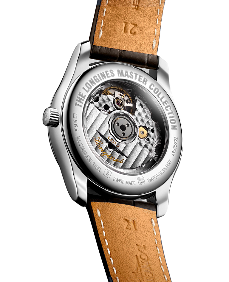 Часы Longines Master Collection L2.909.4.78.3 — механические, металл сталь