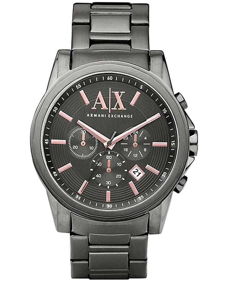 Часы Armani Exchange Outerbanks AX2086 — мужские, черный