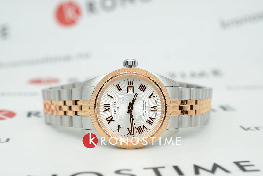 Часы Tissot Ballade 30mm T156.208.22.033.00 — механические, металл сталь