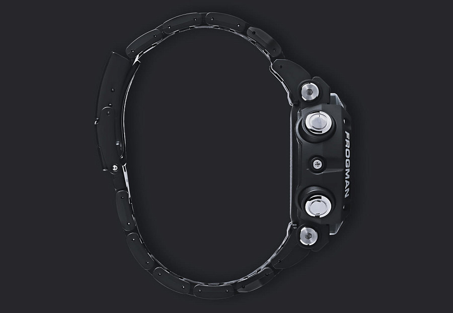 Часы Casio G-Shock Frogman GWF-A1000C-1A — синий, карбон сталь