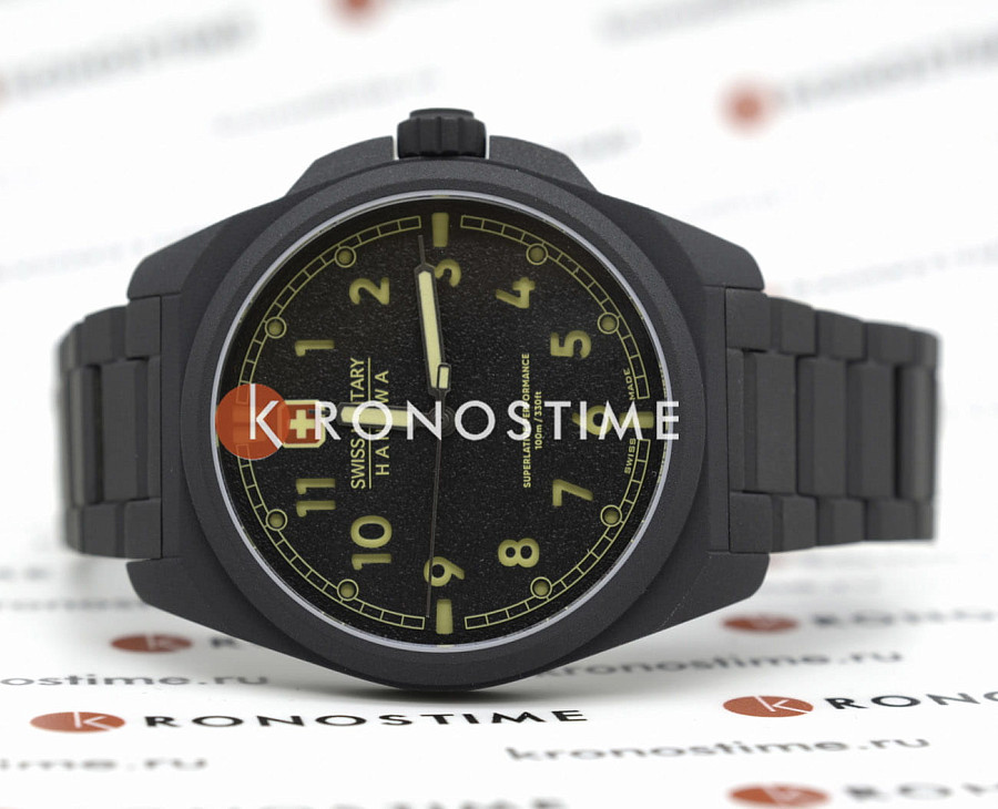 Часы Swiss Military Hanowa Fieldmaster SMWGG0003941 — кварцевые, металл сталь