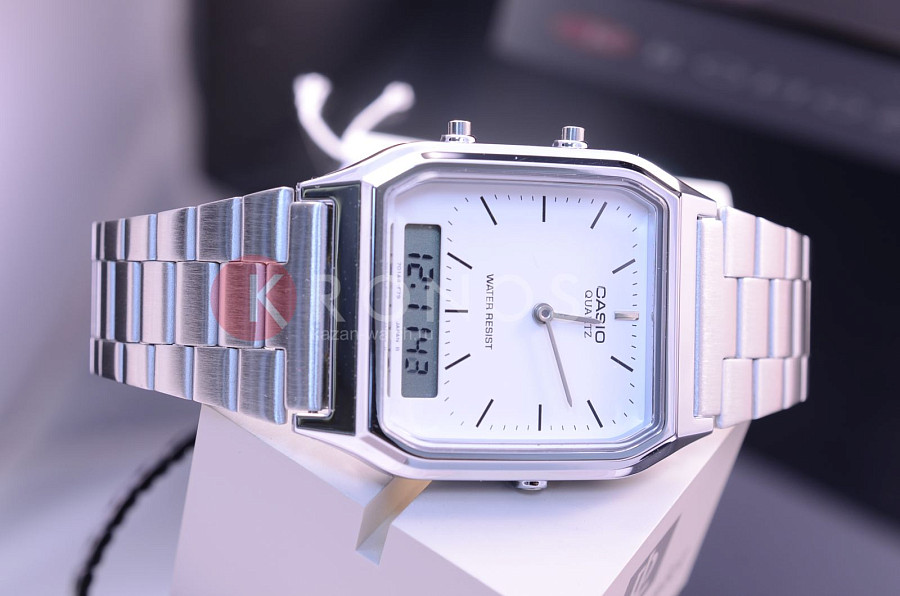 Часы Casio Vintage AQ-230A-7DER — кварцевые, Япония, мужские