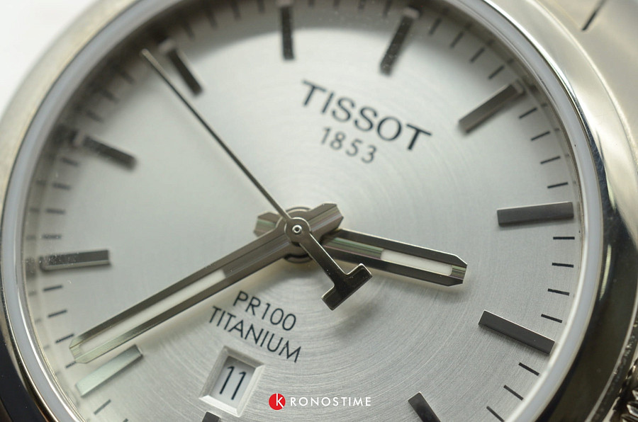 Часы Tissot PR 100 Titanium Quartz Lady T101.210.44.031.00 — титан, Швейцария