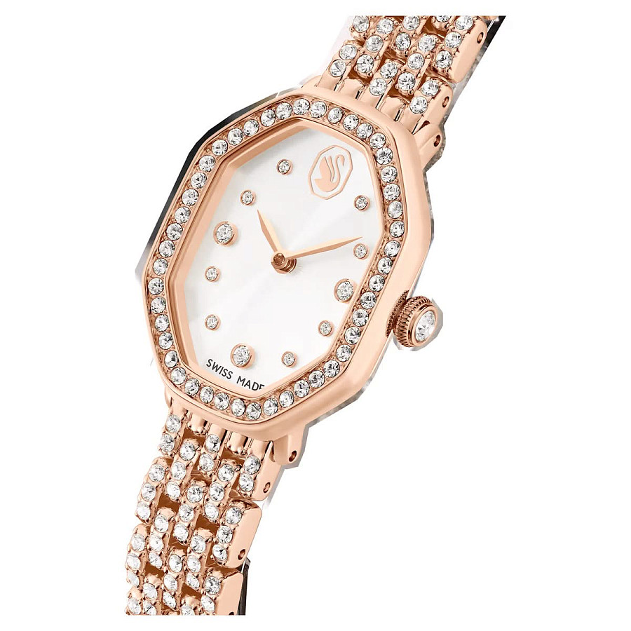 Часы Swarovski Dextera Octagon 5749449 — нержавеющая сталь с ip-покрытием, женские