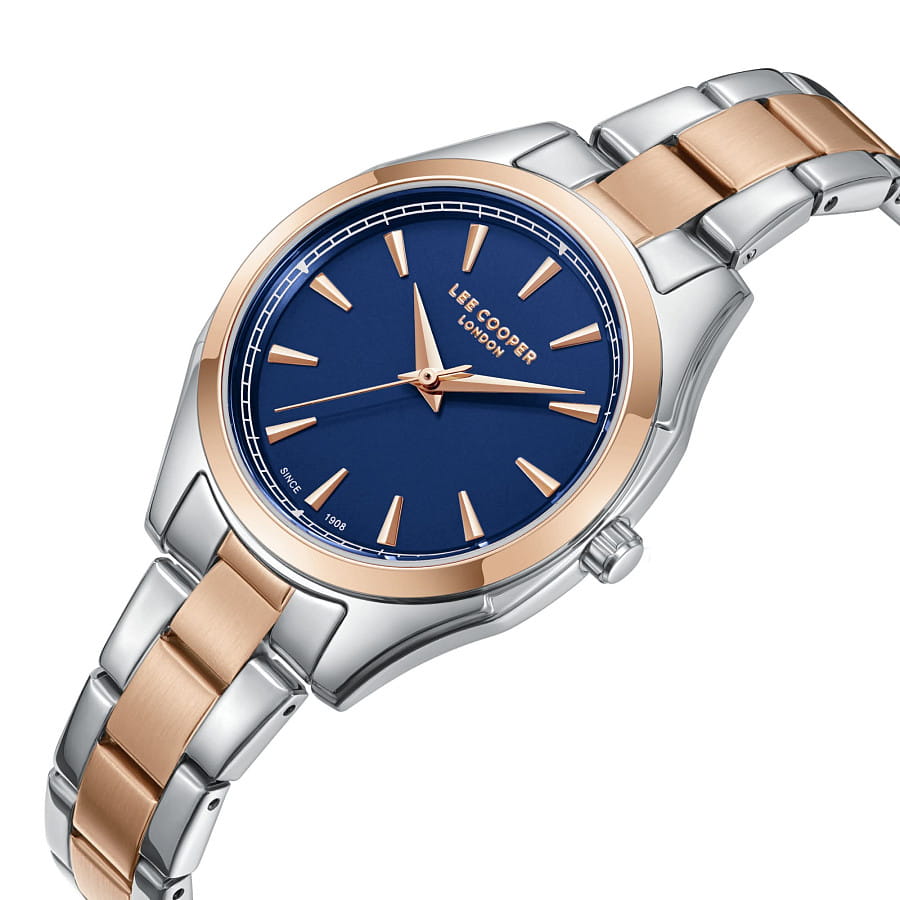 Часы Lee Cooper LC08006.390 — кварцевые, суперметалл металл