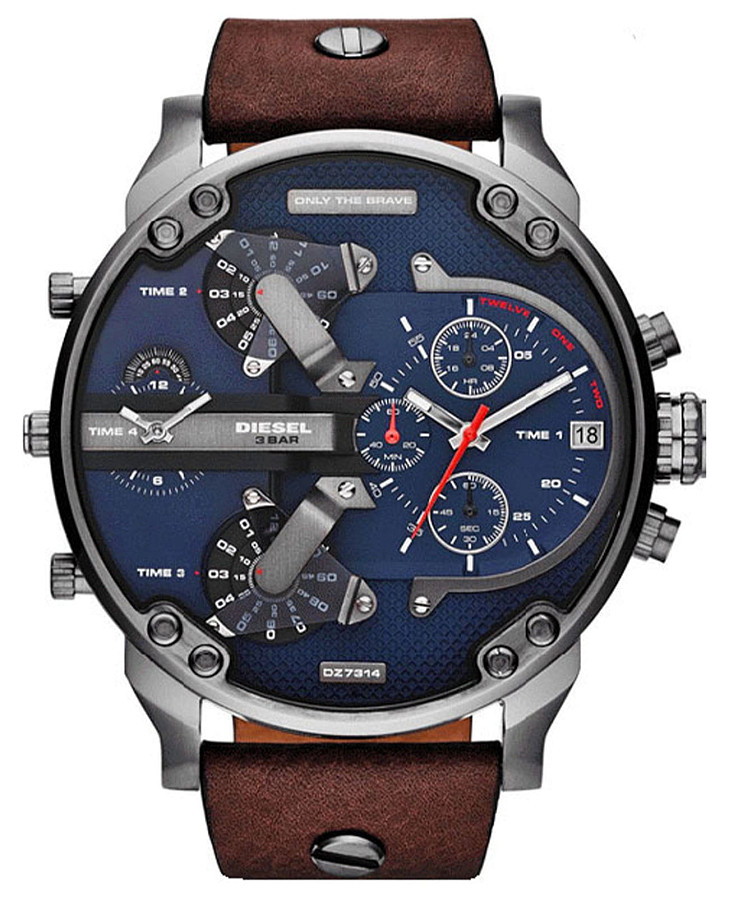 Часы Diesel Mr. Daddy DZ7314 — мужские, синий