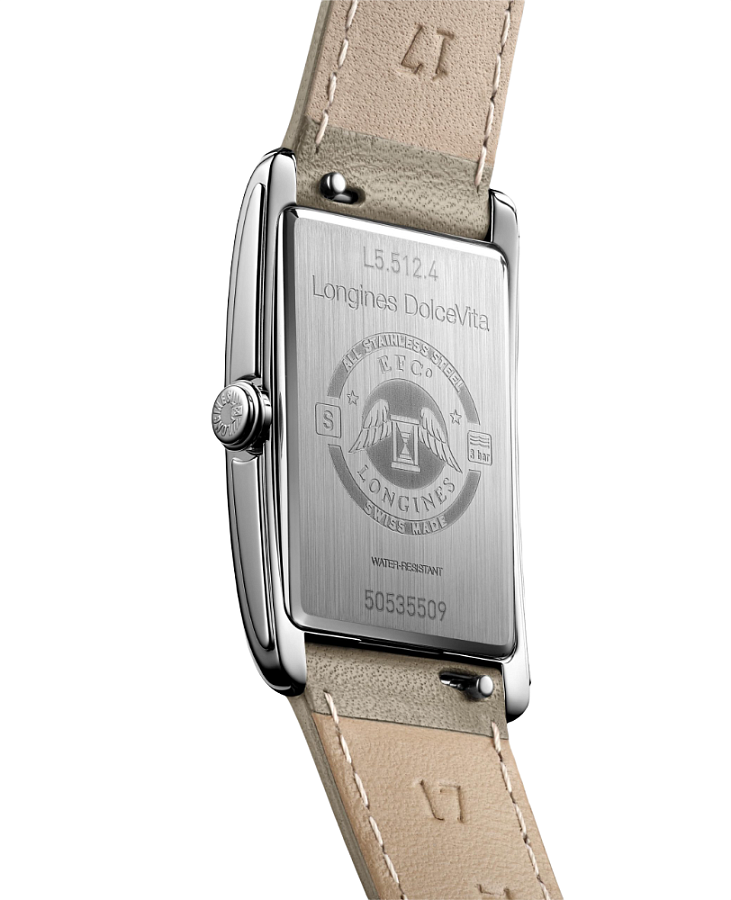 Часы Longines DolceVita L5.255.4.11.7 — кварцевые, сталь металл