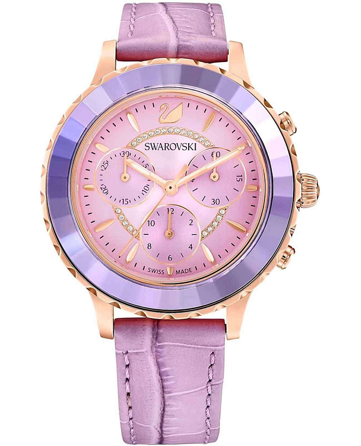 Часы Swarovski Octea Lux Chrono 5632263 — женские, фиолетовый