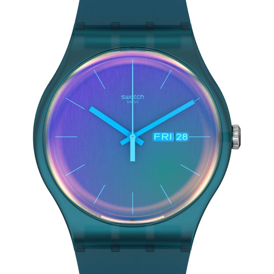Часы Swatch New Gent Biosourced SO29N707 — кварцевые, пластик
