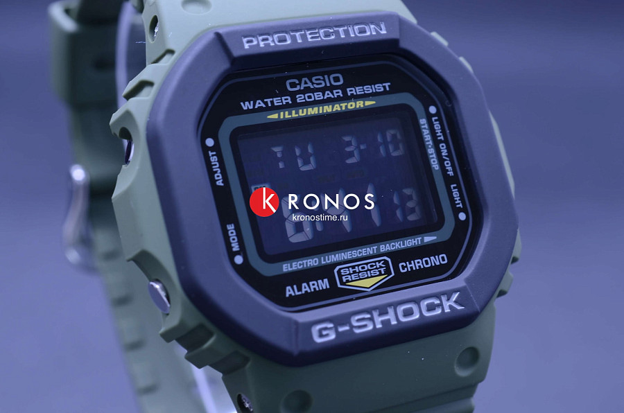 Часы Casio G-Shock DW-5610SU-3DR (DW-5610SU-3E) — пластик, черный