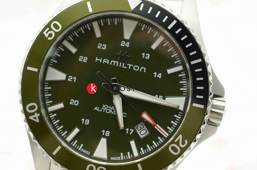 Часы Hamilton Khaki Navy Scuba Auto H82375161 — Швейцария, механические