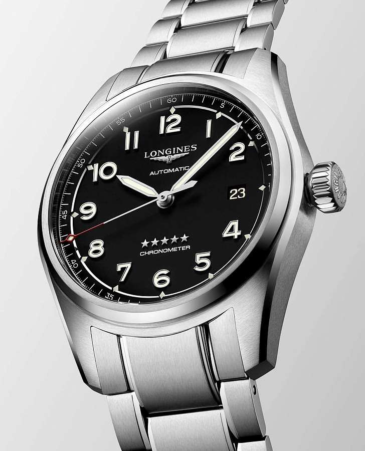 Часы Longines Spirit L3.810.4.53.6 — сталь, Швейцария