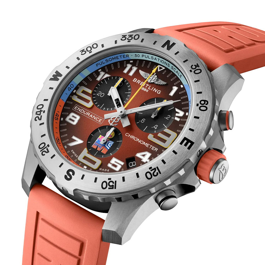 Часы Breitling Professional Endurance Pro 44 mm IRONMAN® 70.3 World Championship 2026 E823107A1O1S1 — кварцевые, титан