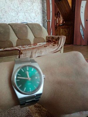 Фото покупателя: Швейцарские механические наручные часы Tissot PRX T137.407.11.091.00
