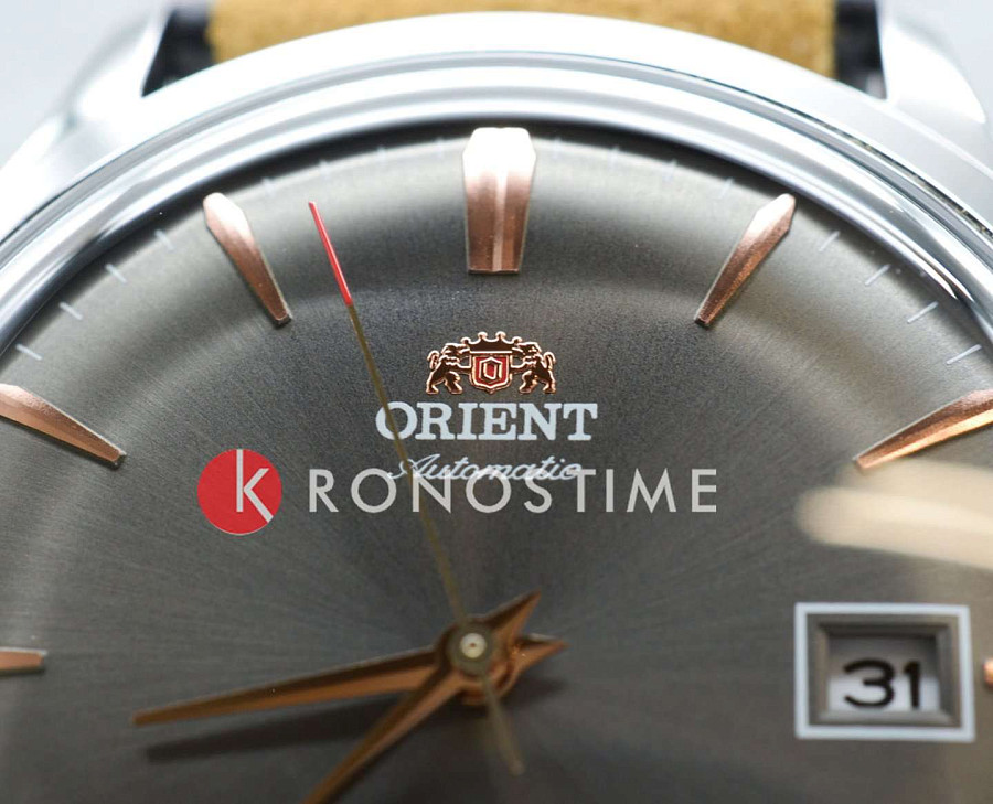 Часы Orient Classic Automatic AC08003A — мужские, кожа + текстиль