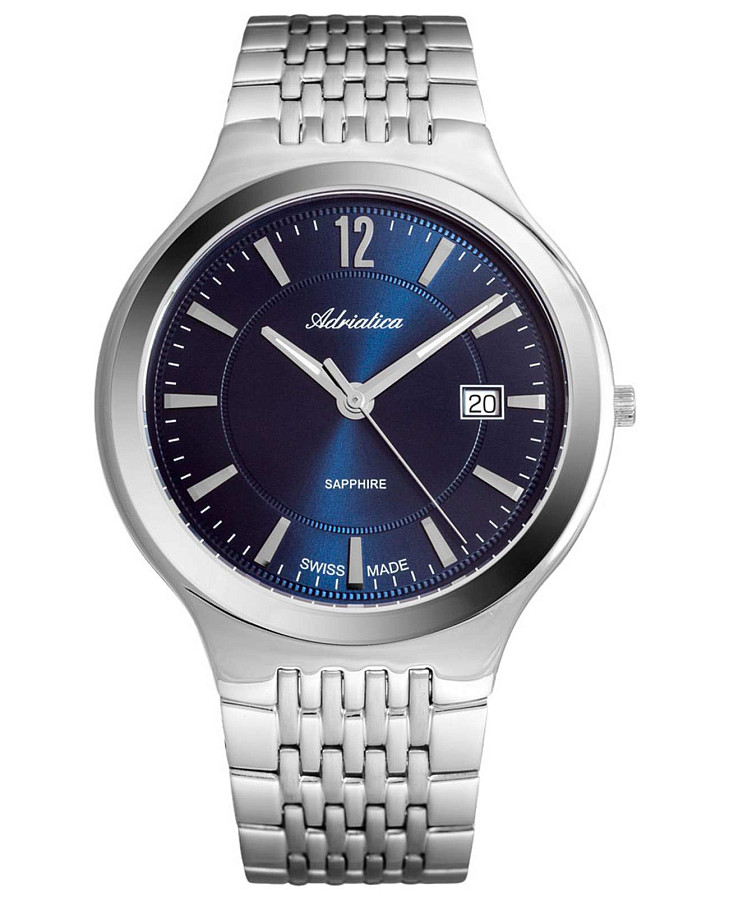 Часы Adriatica Premiere A8296.5155Q — мужские, синий