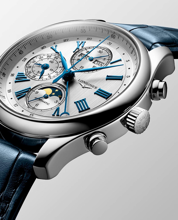 Часы Longines Master Collection L2.773.4.71.2 — серебристый, механические