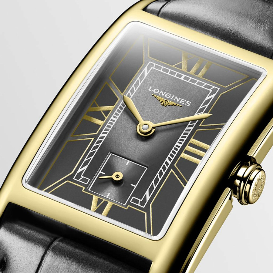Часы Longines DolceVita L5.512.6.75.2 — кварцевые, металл золото
