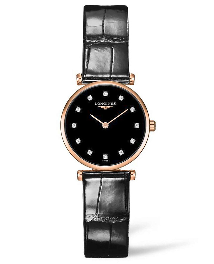 Часы Longines La Grande Classique L4.209.1.57.2 — женские, черный