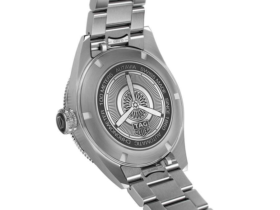 Часы TAG Heuer Autavia WBE5116.EB0173 — механические, сталь металл