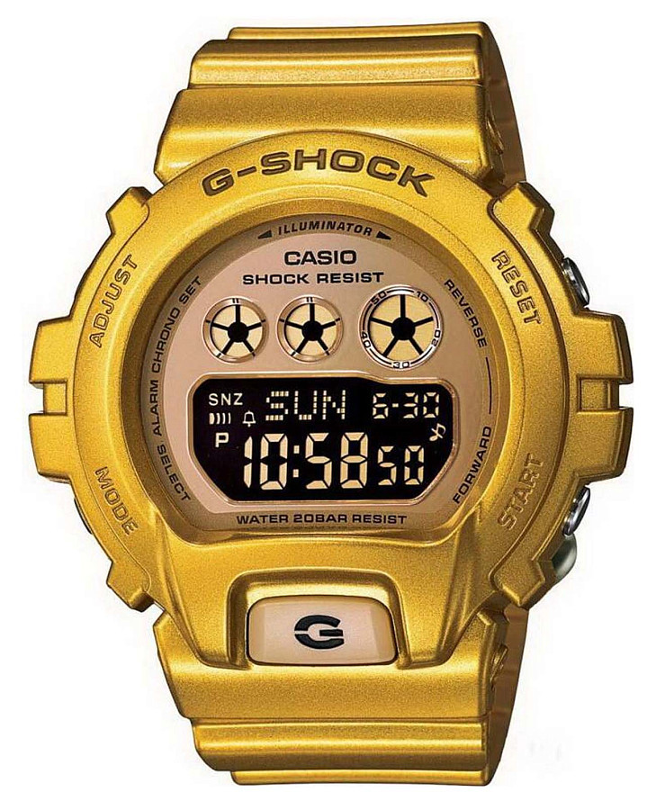 Часы Casio G-Shock GMD-S6900SM-9ER — женские, золотой