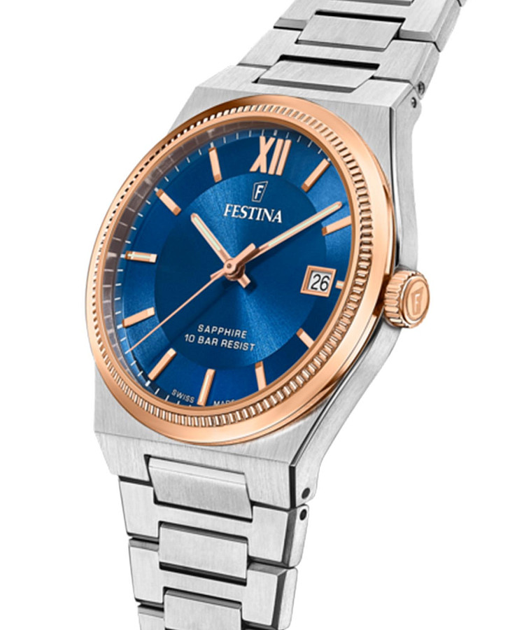 Часы Festina Classics F20036/2 — кварцевые, сталь