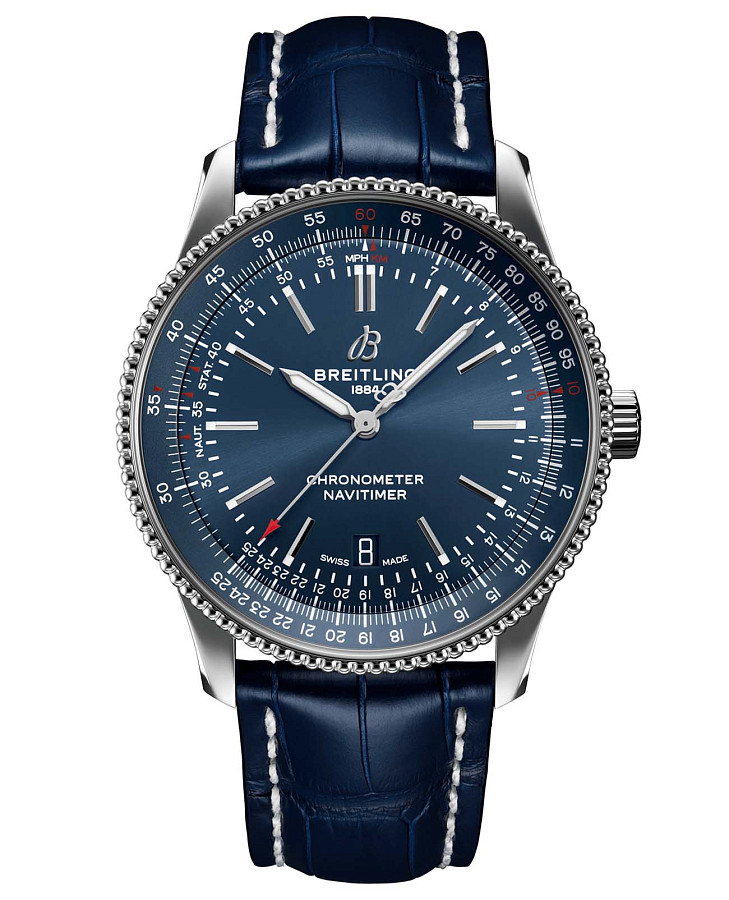 Часы Breitling Navitimer Automatic 41 A17326161C1P4 — мужские, синий