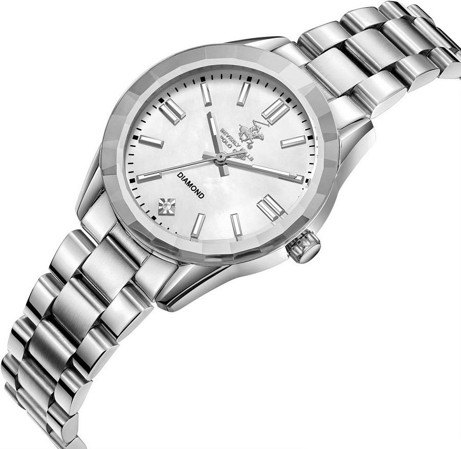 Часы Beverly Hills Polo Club BP3643X.320 — кварцевые, сталь металл