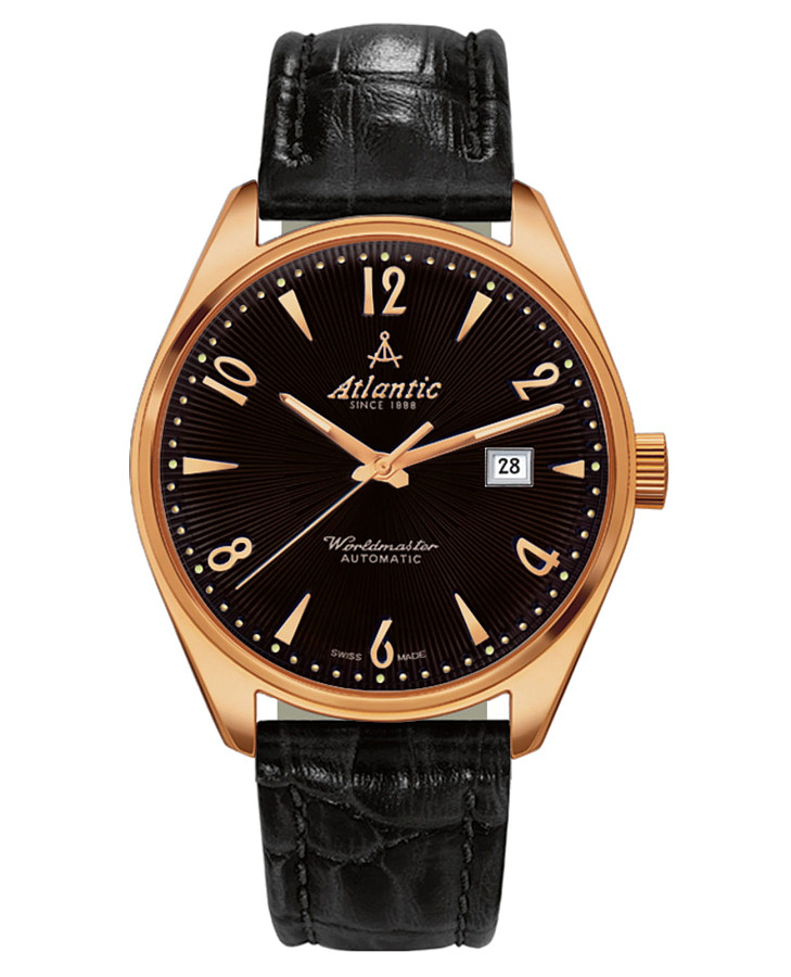 Часы Atlantic 51752.44.65R — мужские, черный