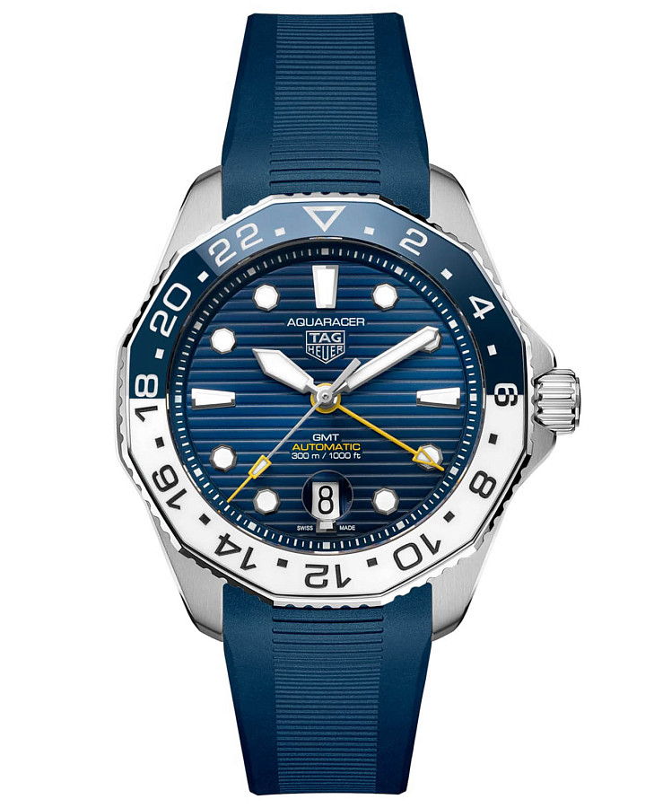 Часы TAG Heuer Aquaracer Professional 300 GMT WBP2010.FT6198 — мужские, синий