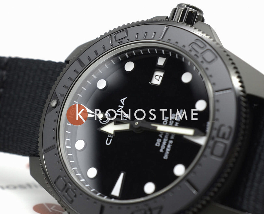 Часы Certina DS Action Diver C032.607.38.051.00 — черный, металл сталь