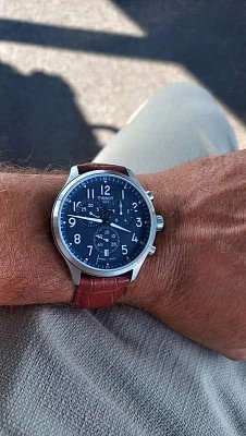 Фото покупателя: Швейцарские наручные часы Tissot Chrono XL Vintage T116.617.16.042.00 с хронографом