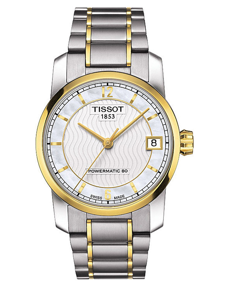 Часы Tissot T-Classic Titanium T087.207.55.117.00 — женские, белый