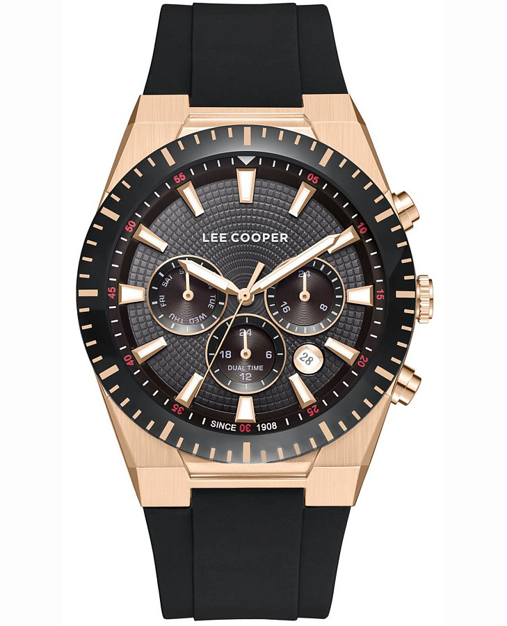 Часы Lee Cooper LC08088.451 — мужские, черный