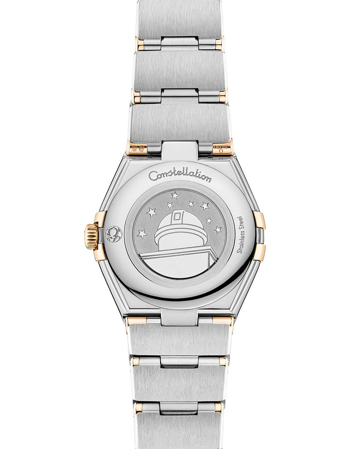 Часы Omega Constellation 131.25.25.60.60.001 — кварцевые, сталь металл золото