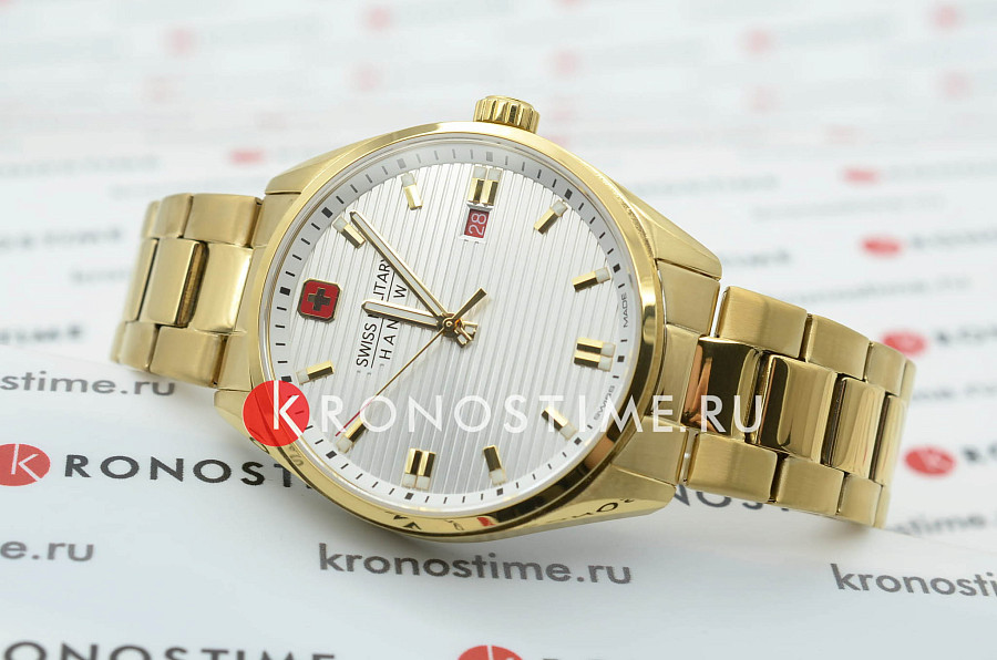 Часы Swiss Military Hanowa Afterburn SMWGH2200110 — кварцевые, сталь металл