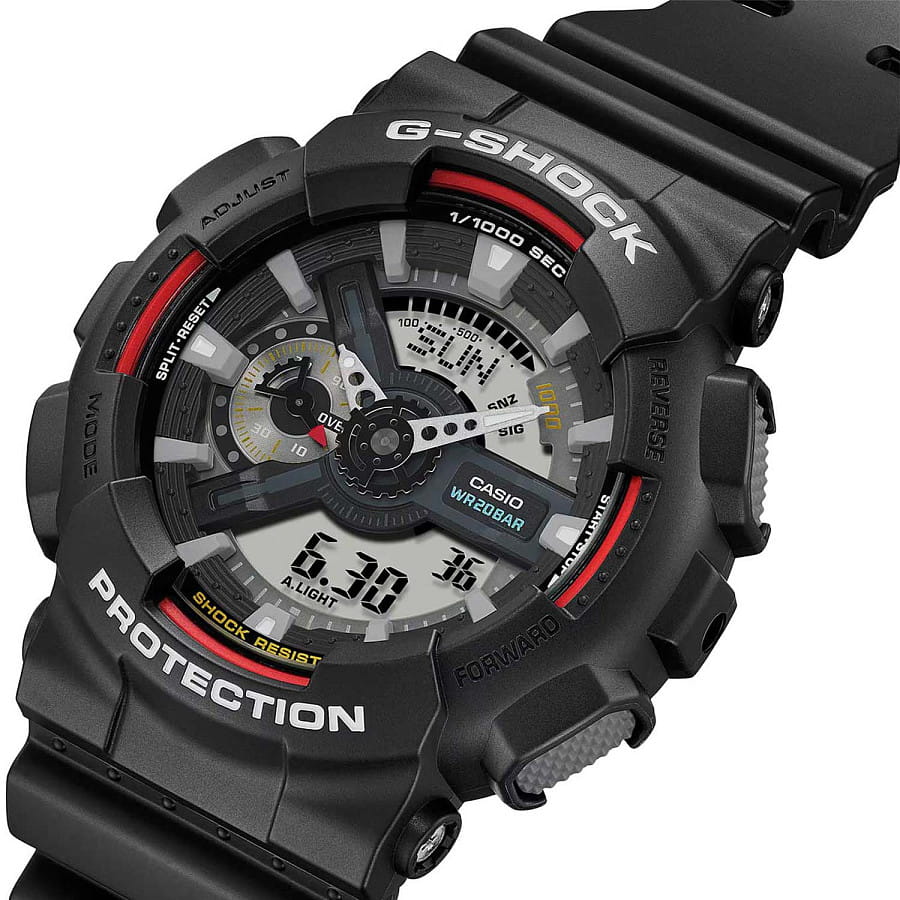 Часы Casio G-SHOCK GA-110RL-1A — пластик, Япония