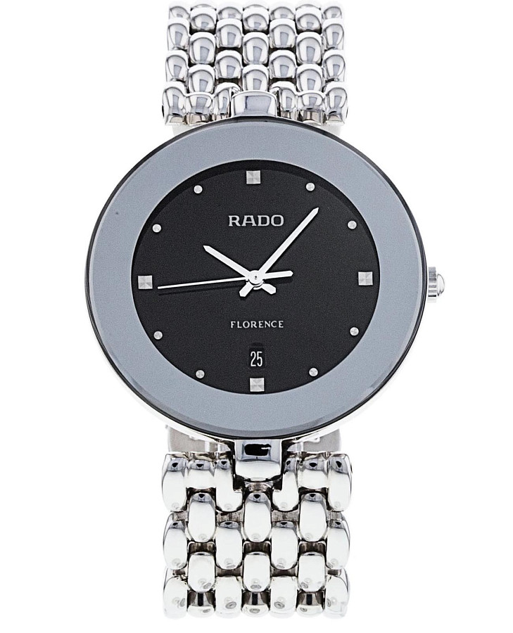 Часы Rado Florence Rondo R48742153 — кварцевые, сталь металл