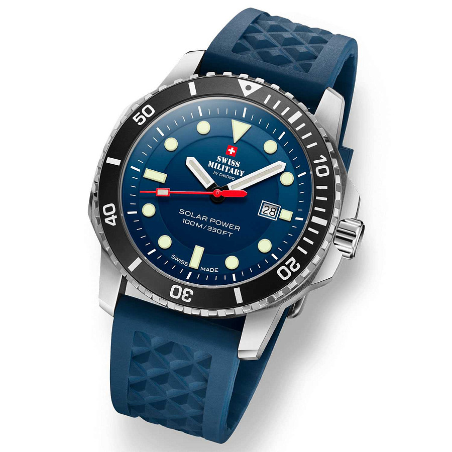 Часы Swiss Military by Chrono Solar Power SMS34102.04 — Швейцария, кварцевые