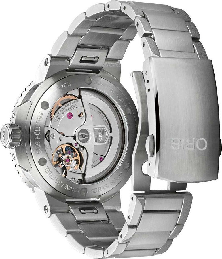 Часы Oris Aquis 01 400 7763 4135-07 8 24 09PEB — нержавеющая сталь, мужские