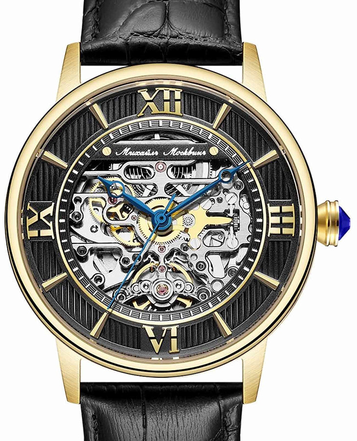 Часы Михаил Москвин Elegance 1506S2L3 — механические, металл сталь