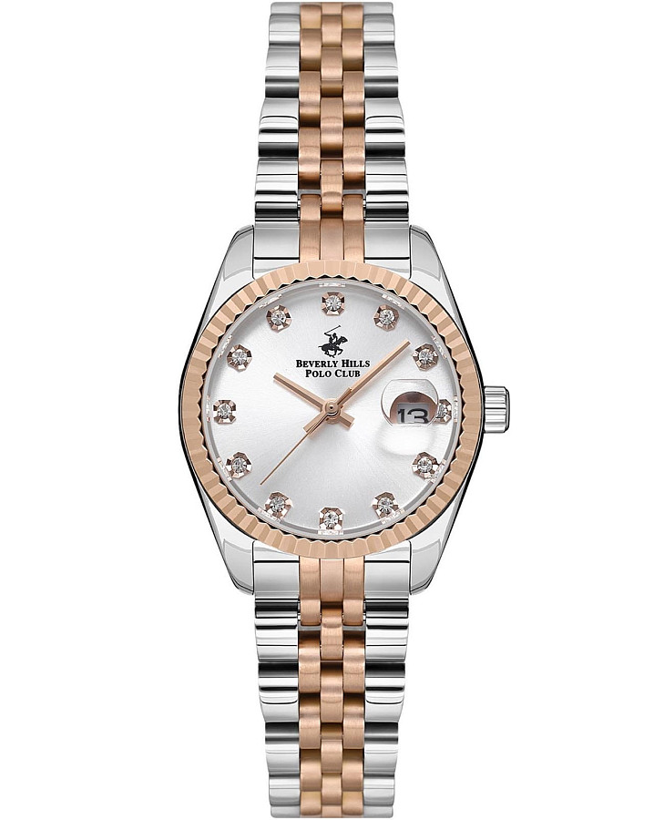 Часы Beverly Hills Polo Club BP3595X.530 — женские, серебристый