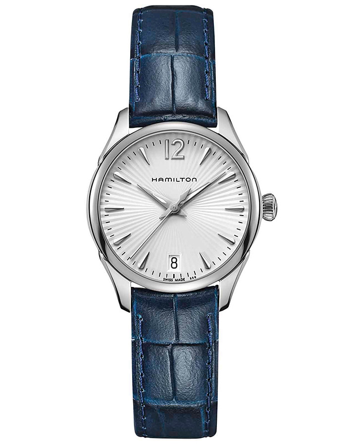 Часы Hamilton Jazzmaster Lady Quartz H42211655 — женские, серебристый